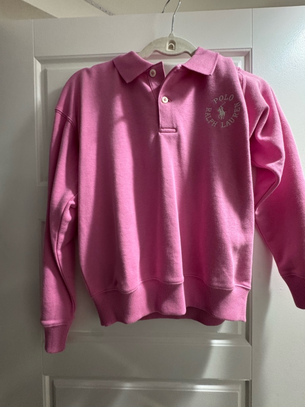 Polo by Ralph Lauren Pink shirt. Girls size 12-14. Fits women xs